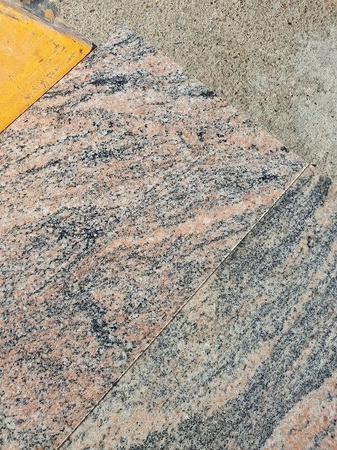 Juparana płytki granitowe polerowane
