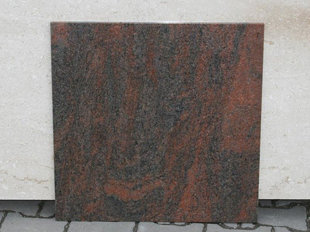 Multicolor Red płytki granitowe płomieniowane