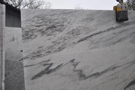 Slab Thunder White - płyta granitowa (w całości)